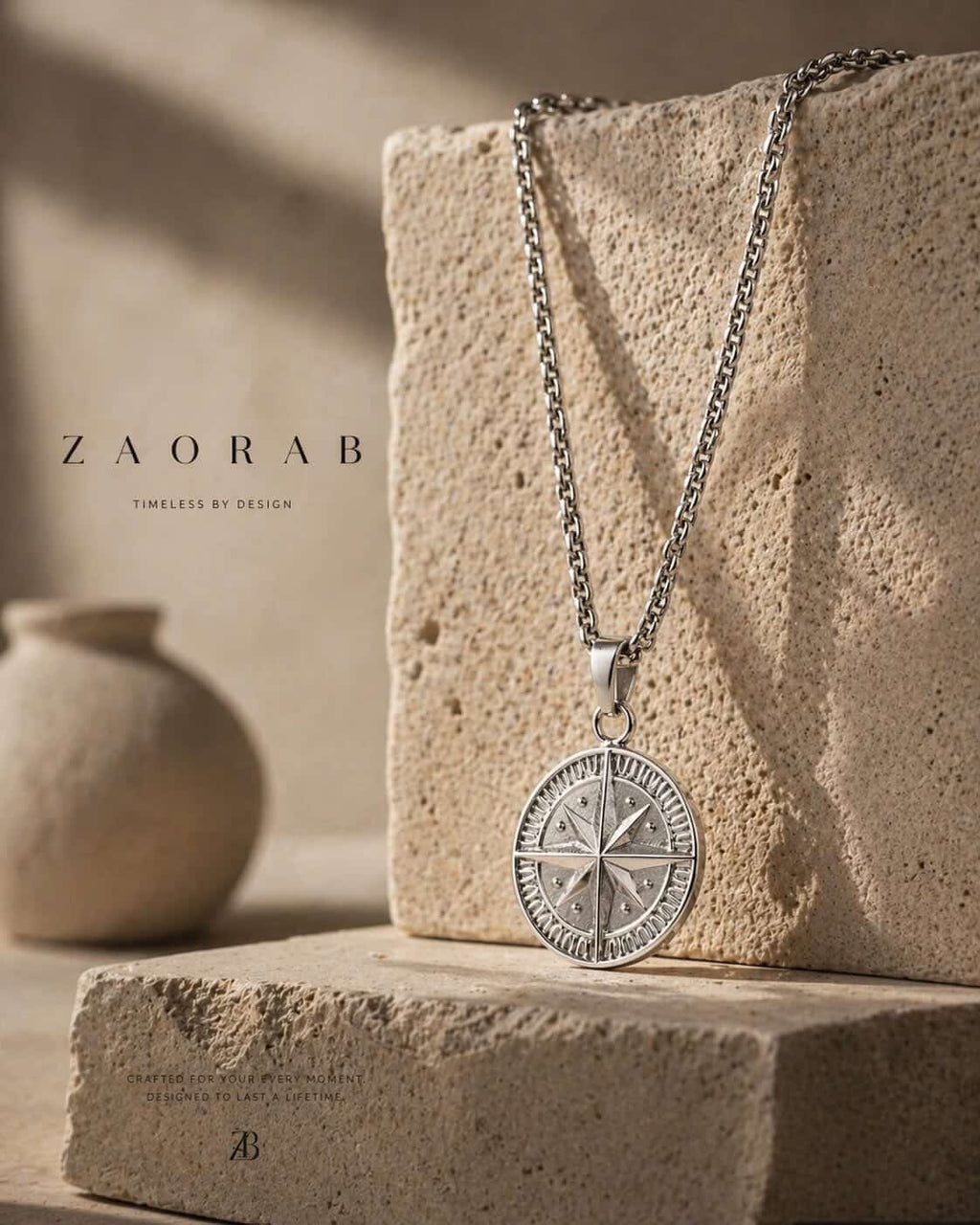 Silver Nomad Pendant