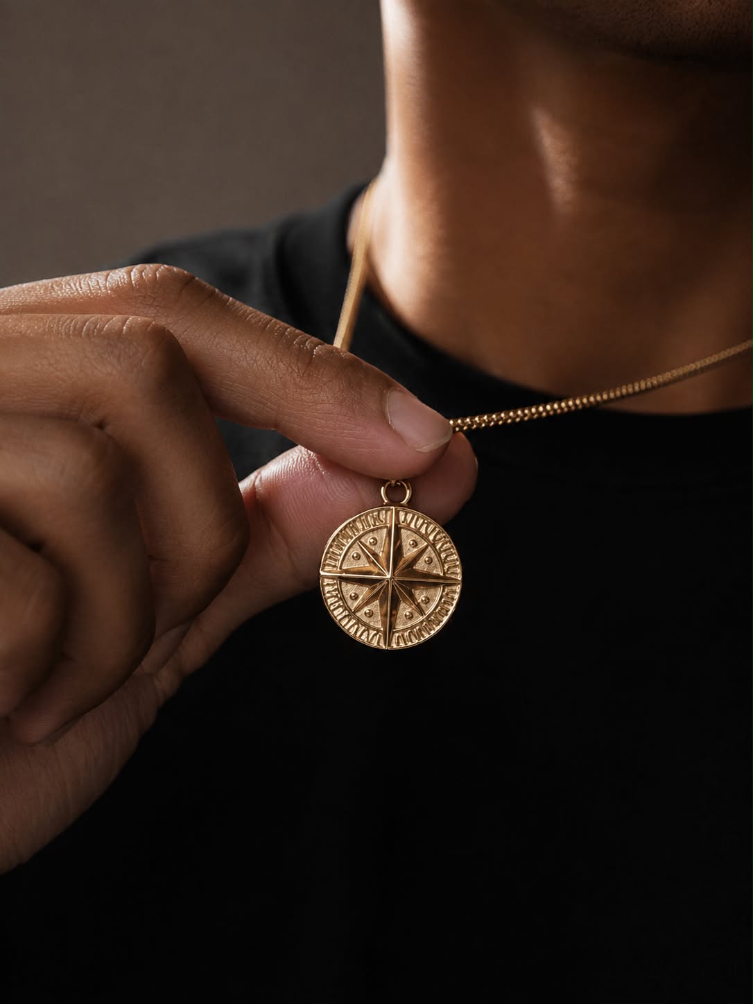 Golden Nomad Pendant