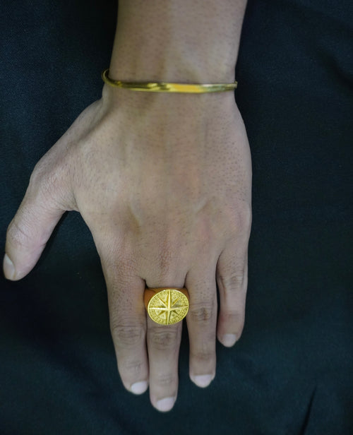 18k Gold snake Chain Bracelet (Adjustable 17+5cm)